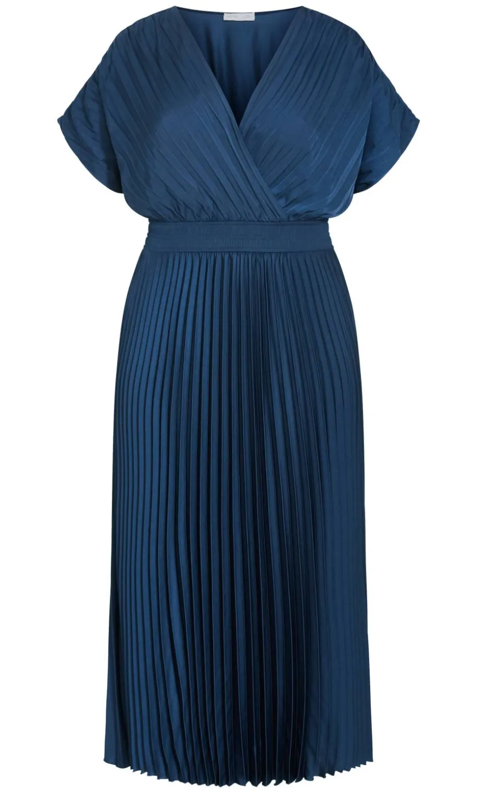 Elia Pleat Dress - petrol