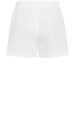 Elly Cotton Short - ivory