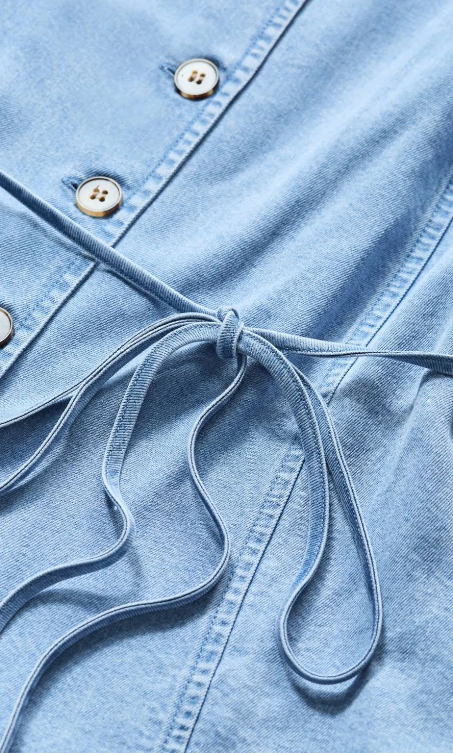 Evani Soft Denim Vest - light wash