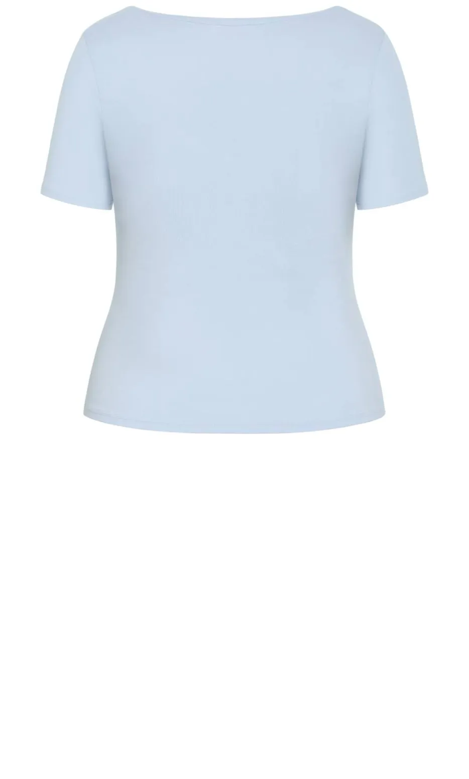 Everyday Scoop Tee - ice blue