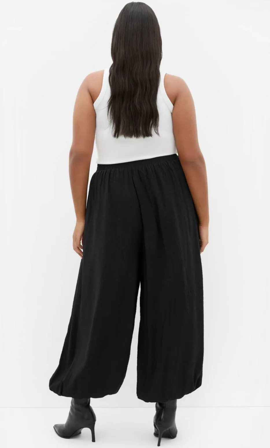 Flow Harem Pant - black