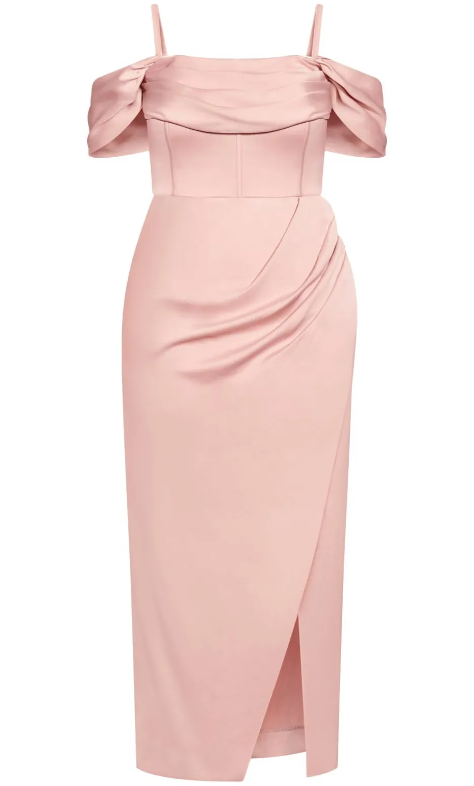 Forbidden Love Maxi Dress - ballet pink