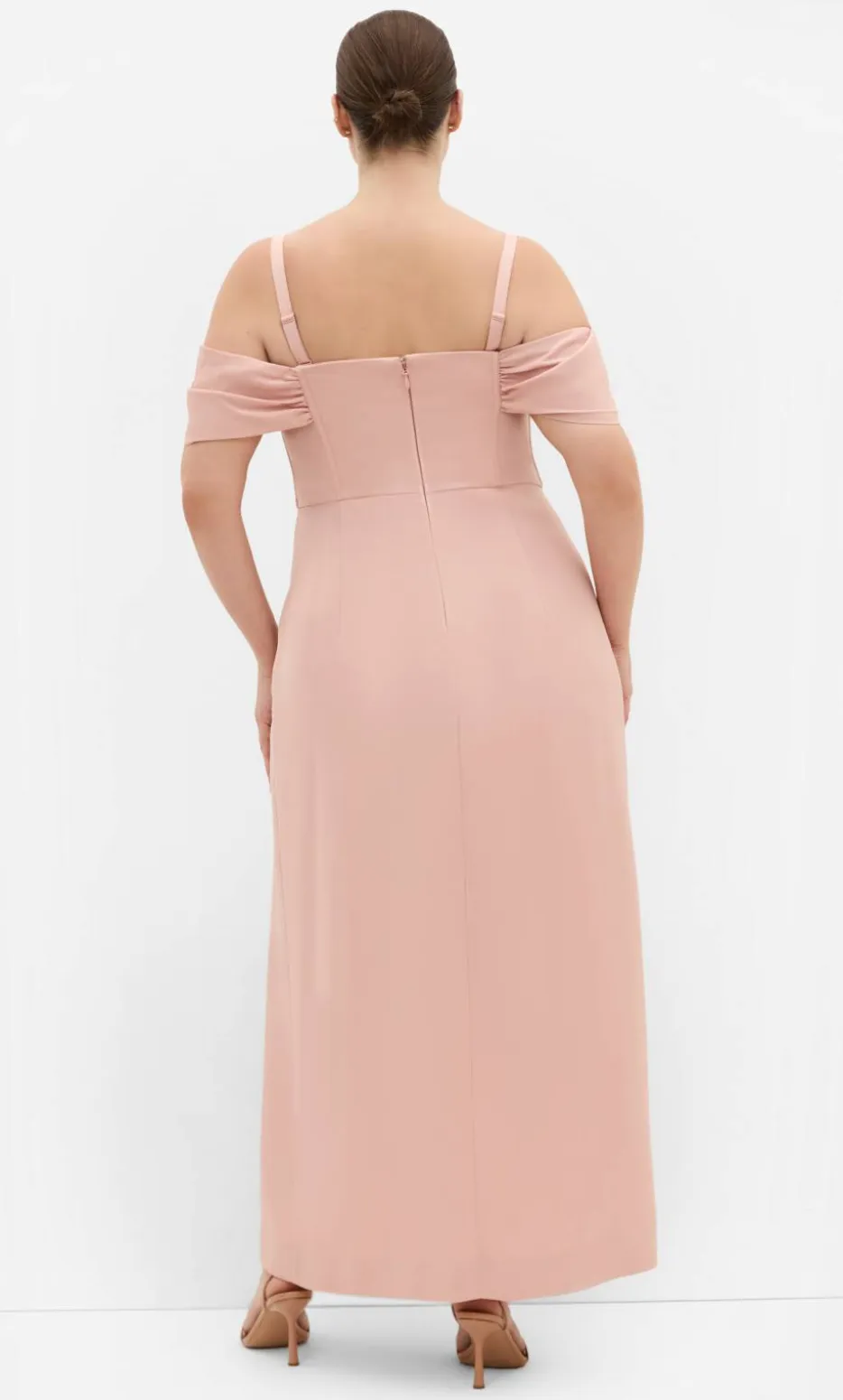 Forbidden Love Maxi Dress - ballet pink