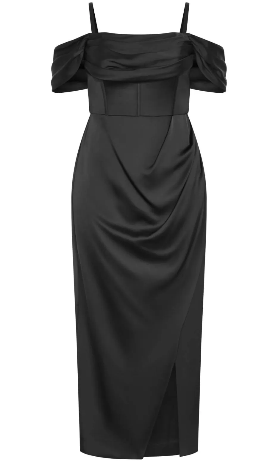 Forbidden Love Maxi Dress - black