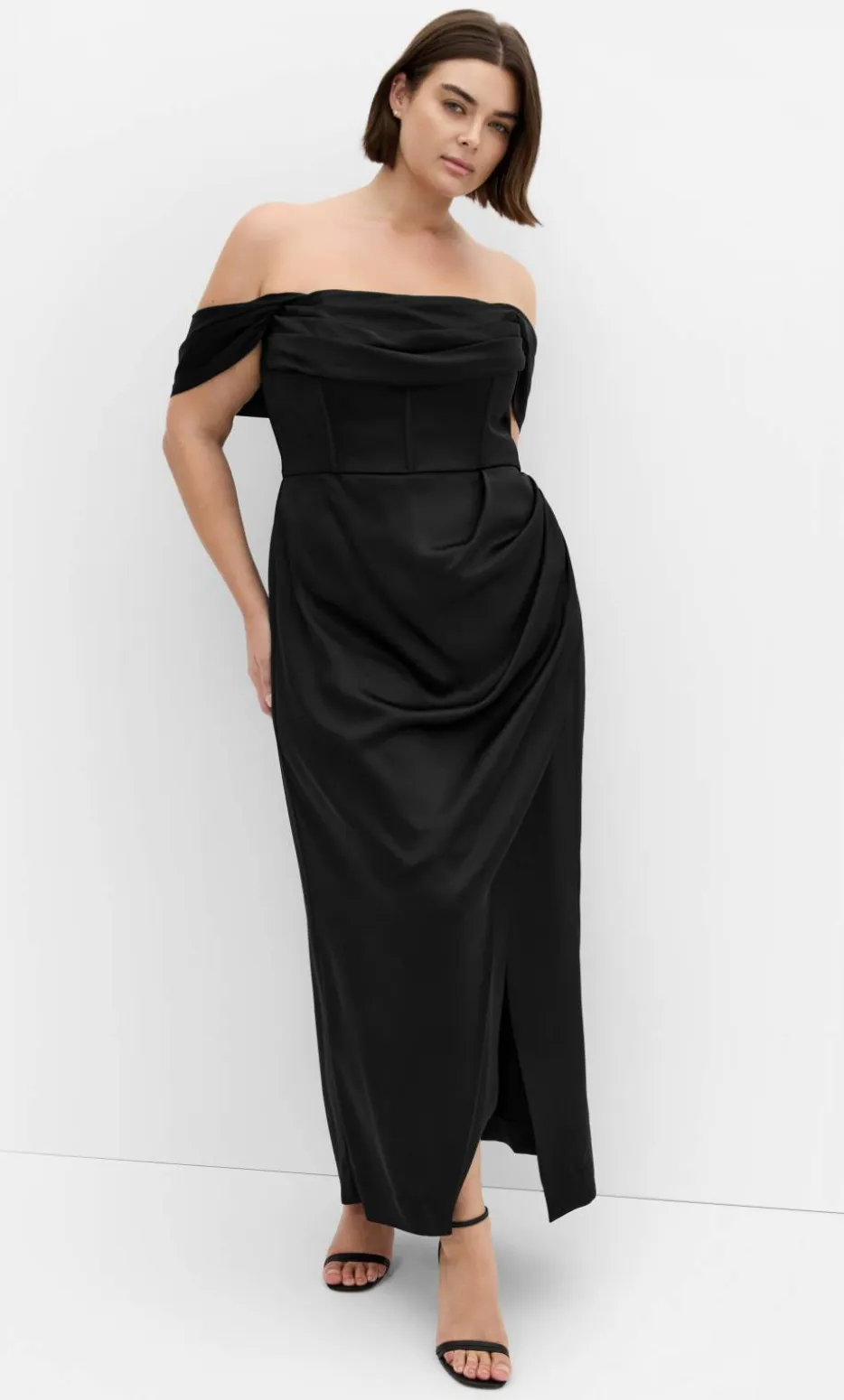 Forbidden Love Maxi Dress - black