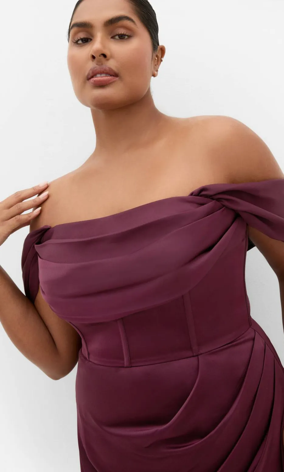 Forbidden Love Maxi Dress - mulberry