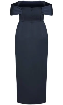 Forbidden Love Maxi Dress - navy