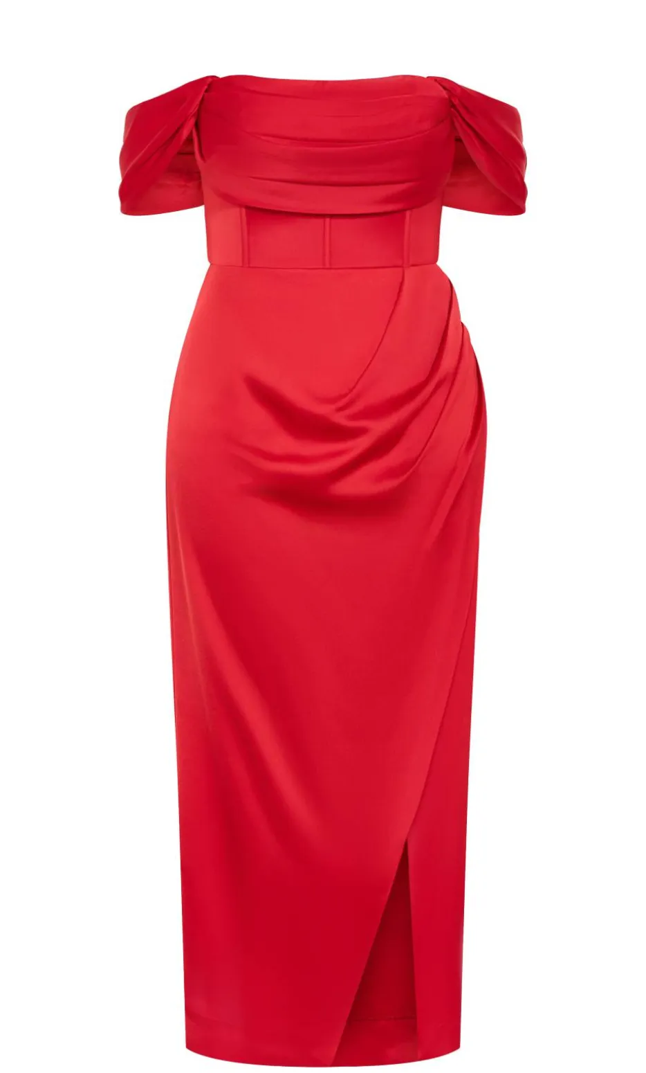 Forbidden Love Maxi Dress - red