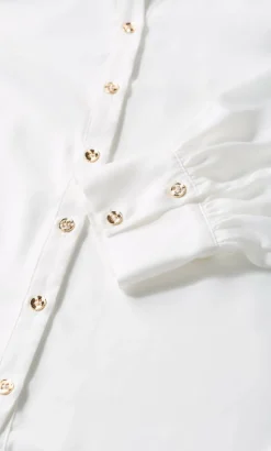 Hadlee Long Sleeve Shirt - ivory