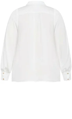 Hadlee Long Sleeve Shirt - ivory