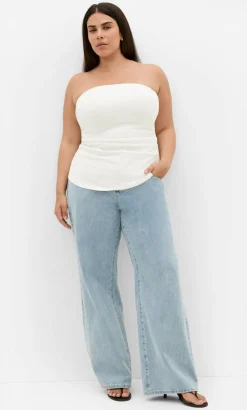 Halo Tube Top - ivory