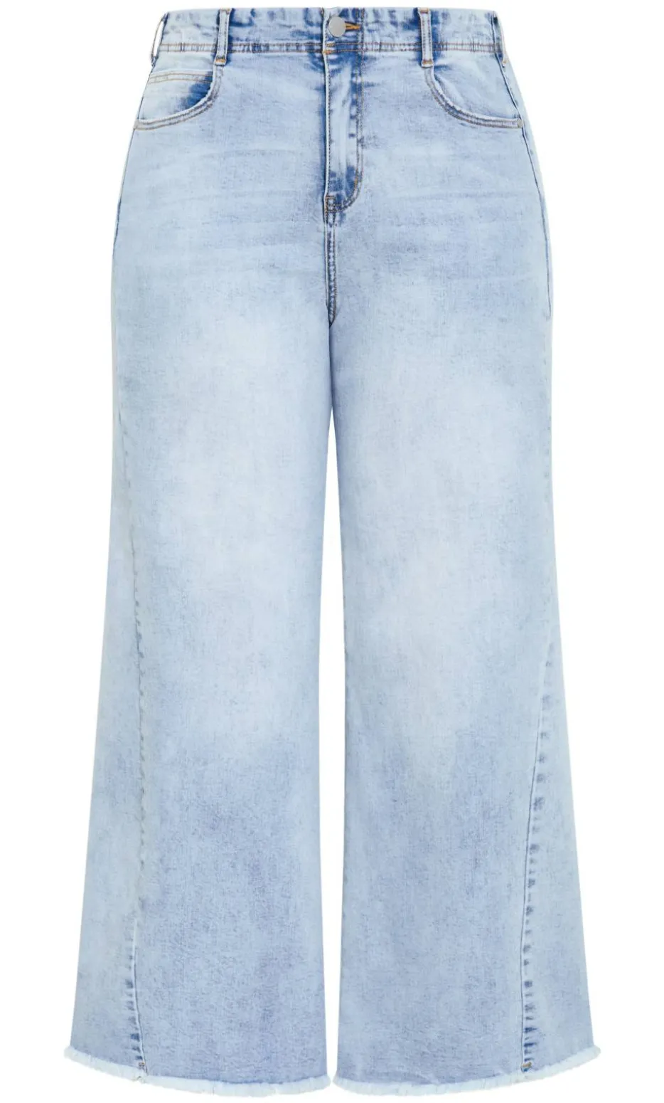 Harley Fit Aliya Wide Leg Jean - light wash