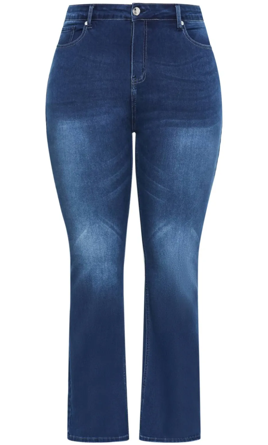 Harley Fit Bootleg Regular Jean - mid wash