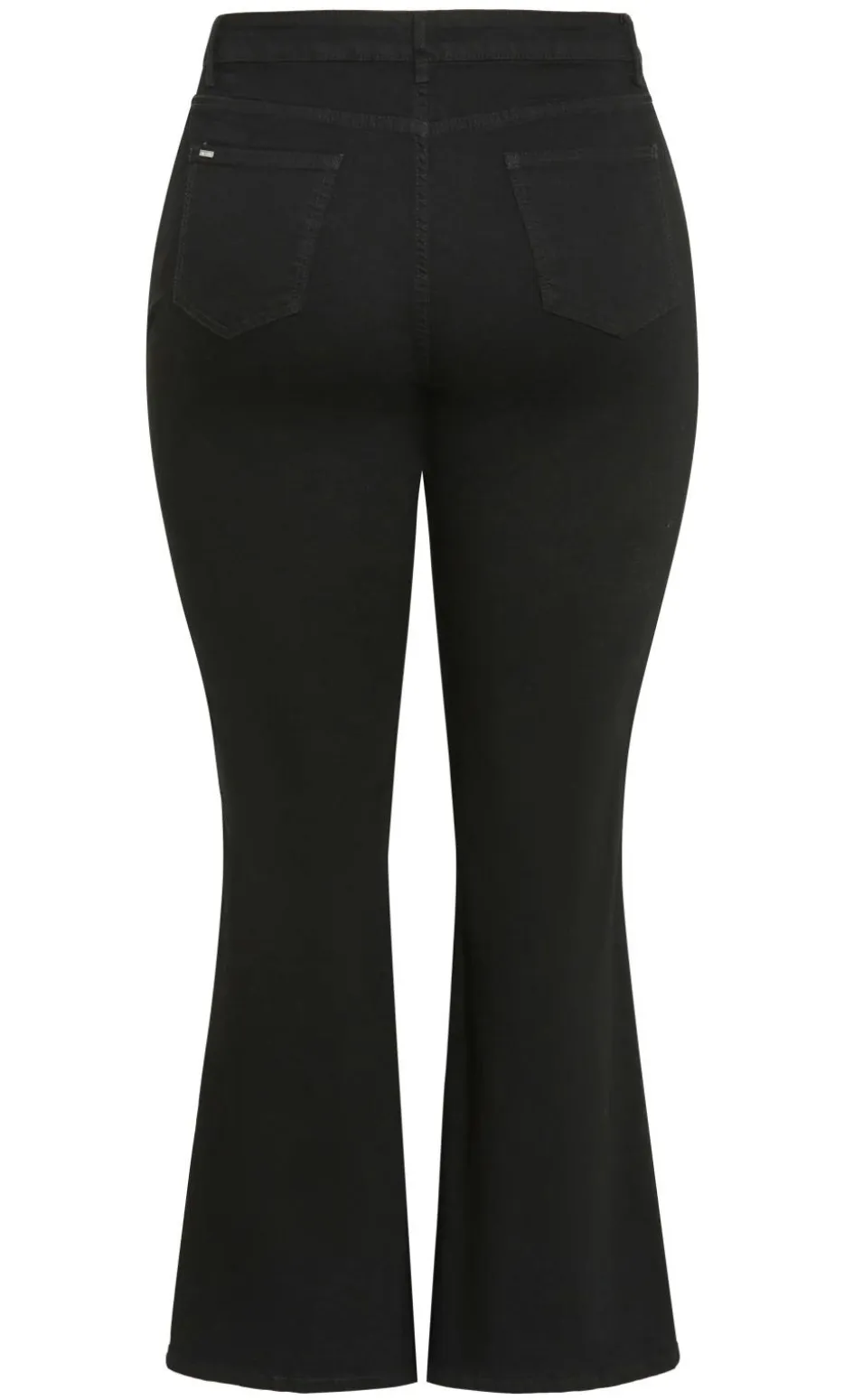 Harley Fit Carla Flare Leg Regular Jean - black