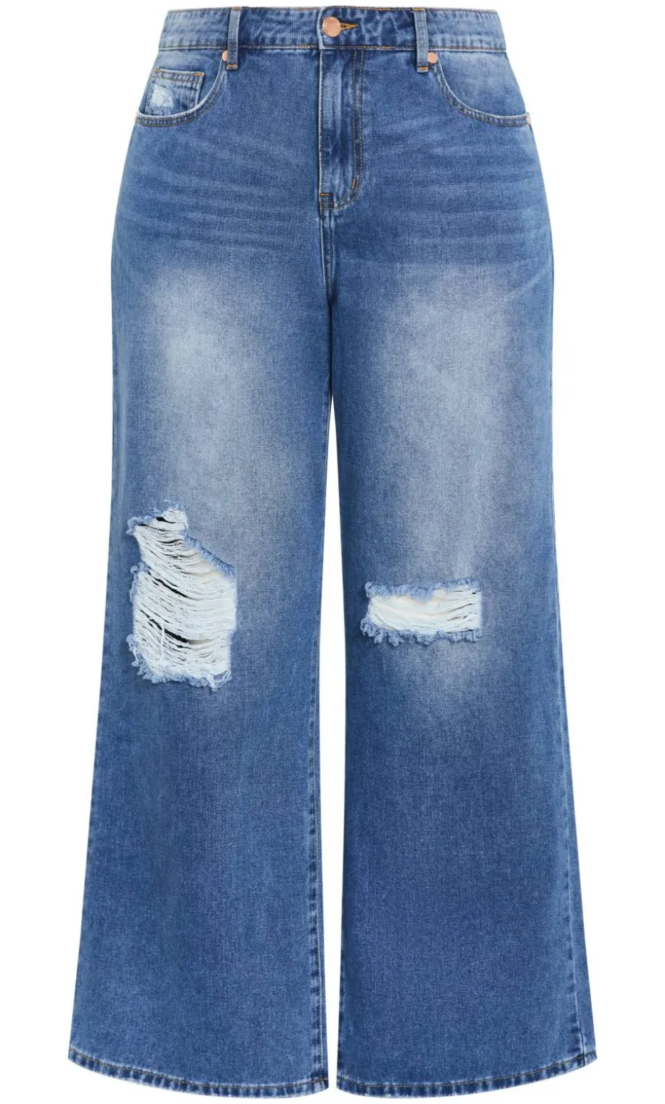 Harley Fit Harriet Wide Leg Regular Jean - light wash