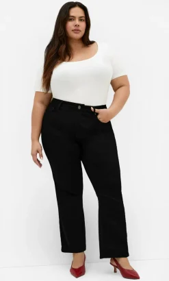 Harley Fit Heidi Ankle Grazer Jean - black