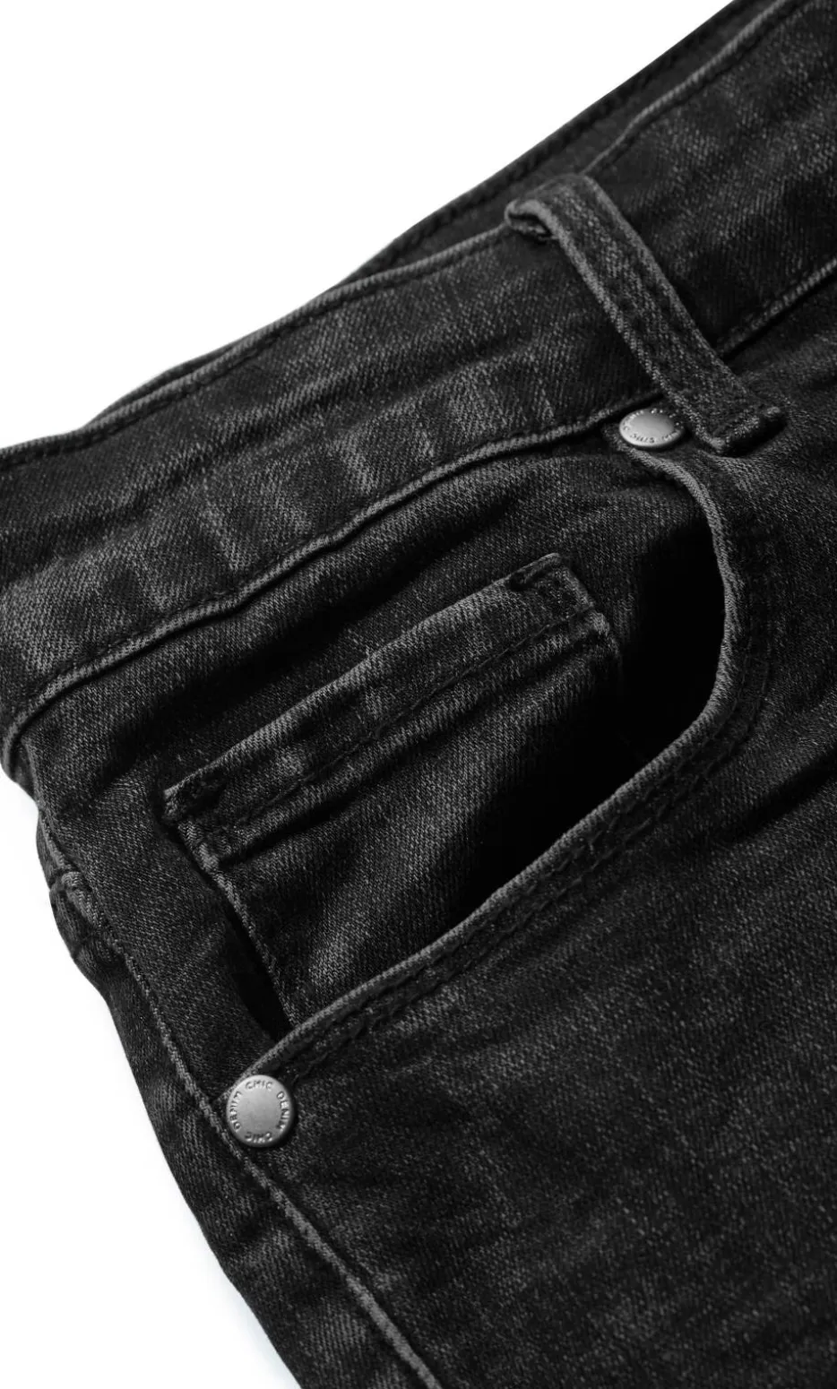 Harley Fit Ivy Straight Leg Regular Jean - black