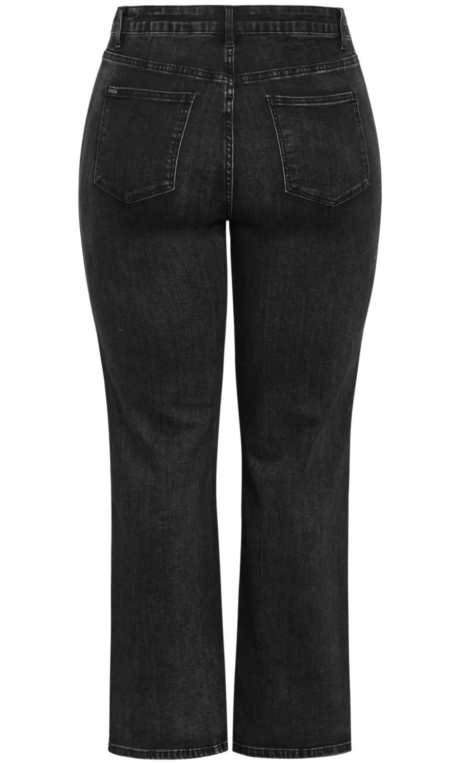 Harley Fit Ivy Straight Leg Regular Jean - black