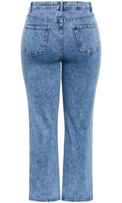 Harley Fit Ivy Straight Leg Regular Jean - mid wash