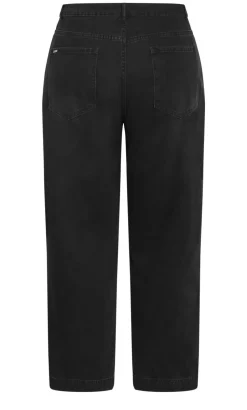 Harley Fit Kenia Straight Jean - black wash