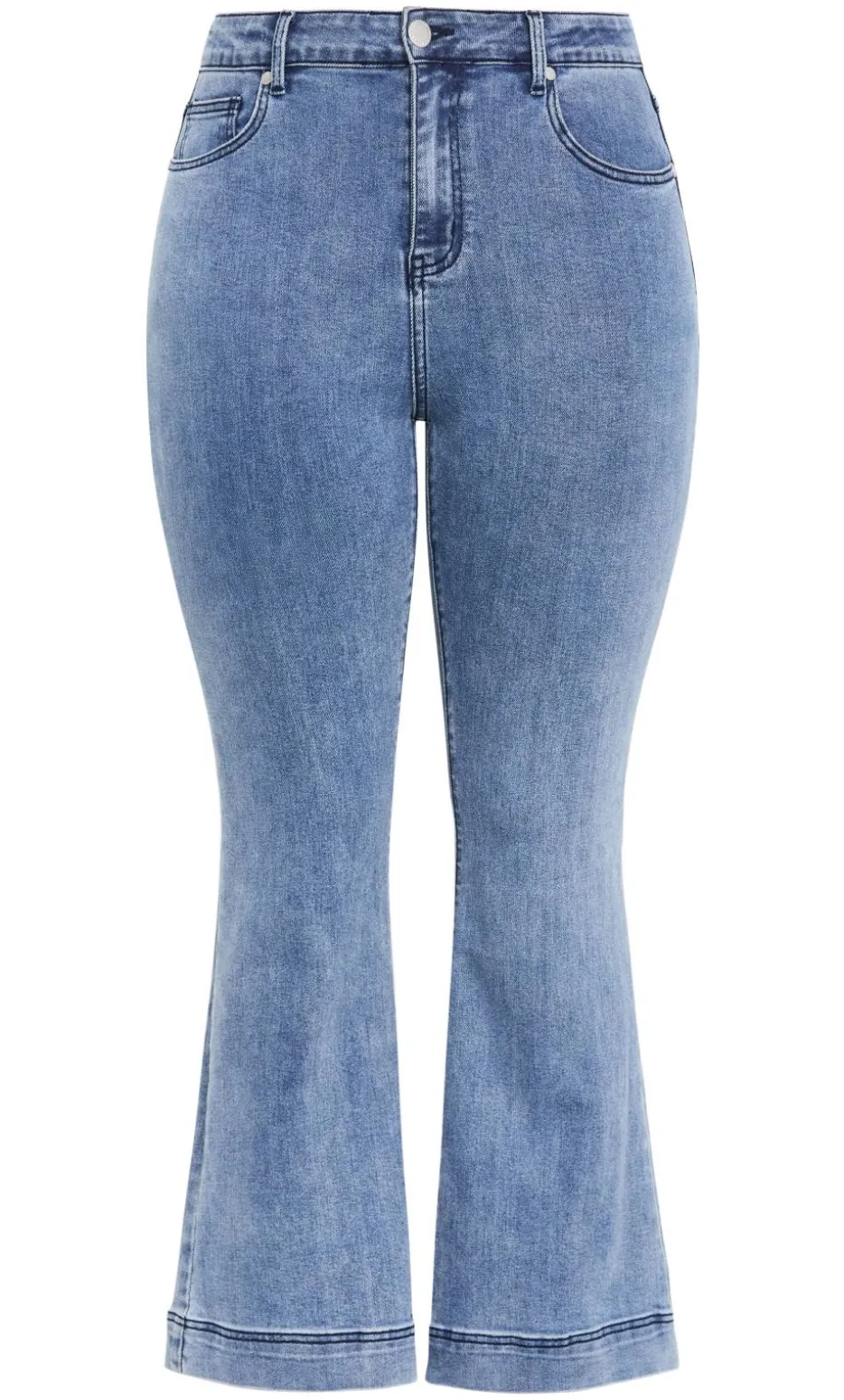 Harley Fit Lara Bootleg Regular Jean - light wash