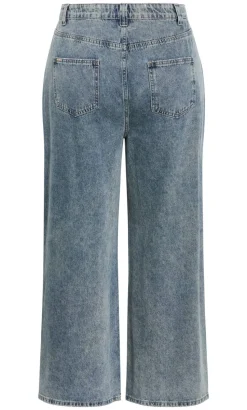 Harley Fit Olivia Relaxed Wide Leg Jean - vintage wash