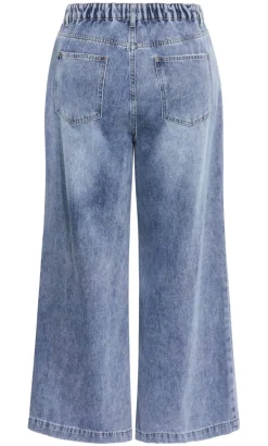 Harley Fit Piper Palazzo Regular Jean - mid wash