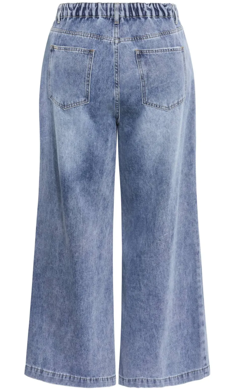 Harley Fit Piper Palazzo Regular Jean - mid wash
