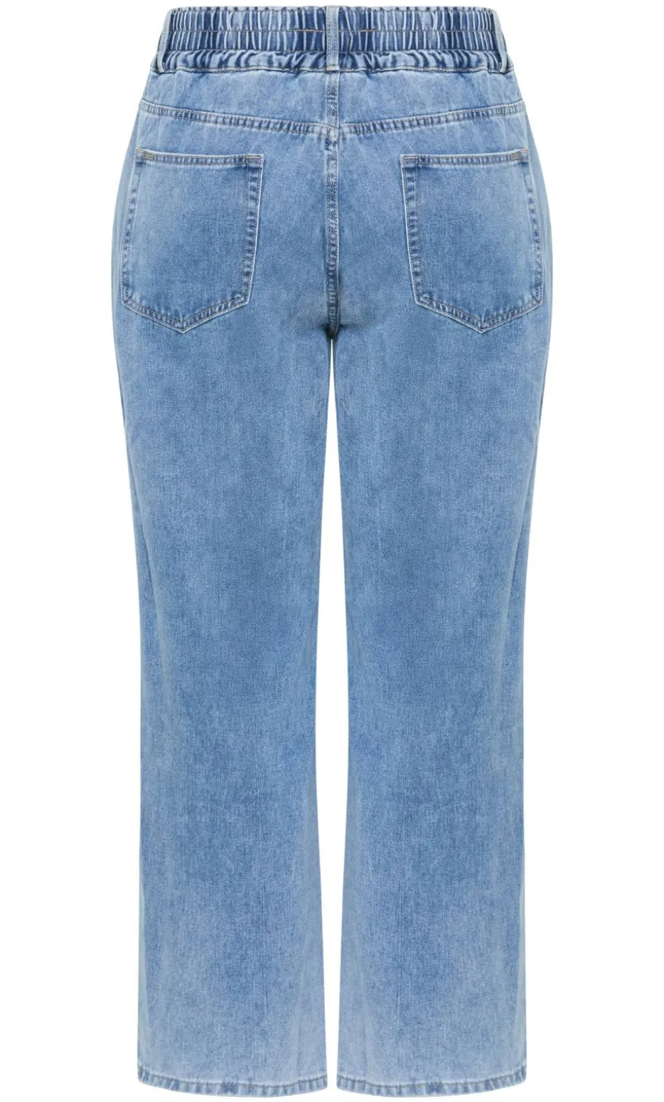 Harley Fit Stretch Waist Jean - mid wash