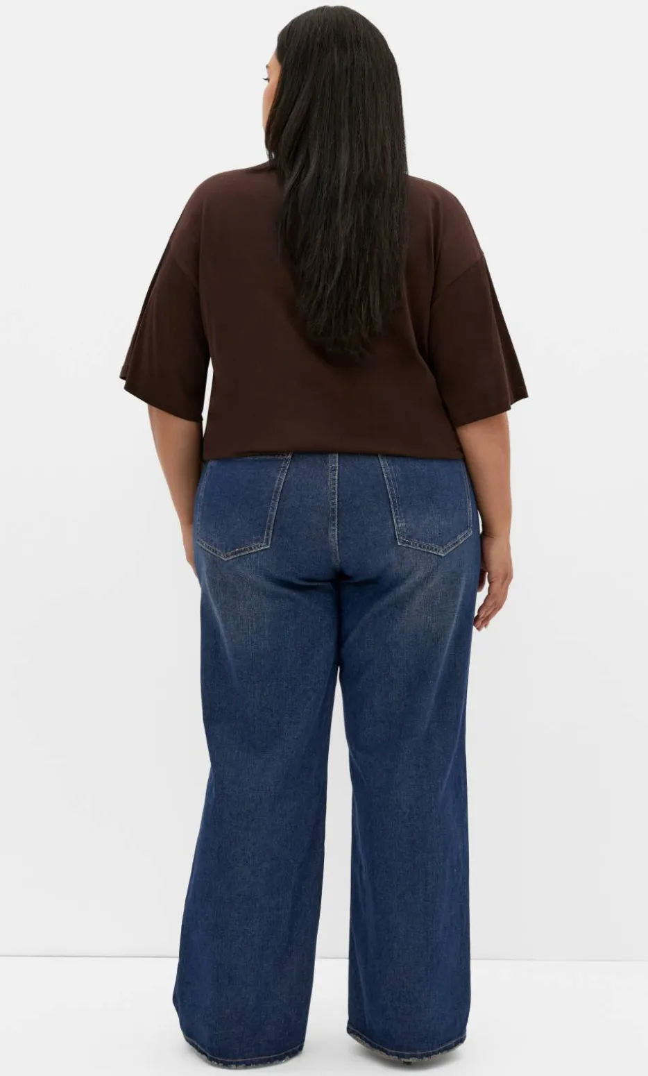 Harley Fit Talia Wide Leg Jean - dark wash