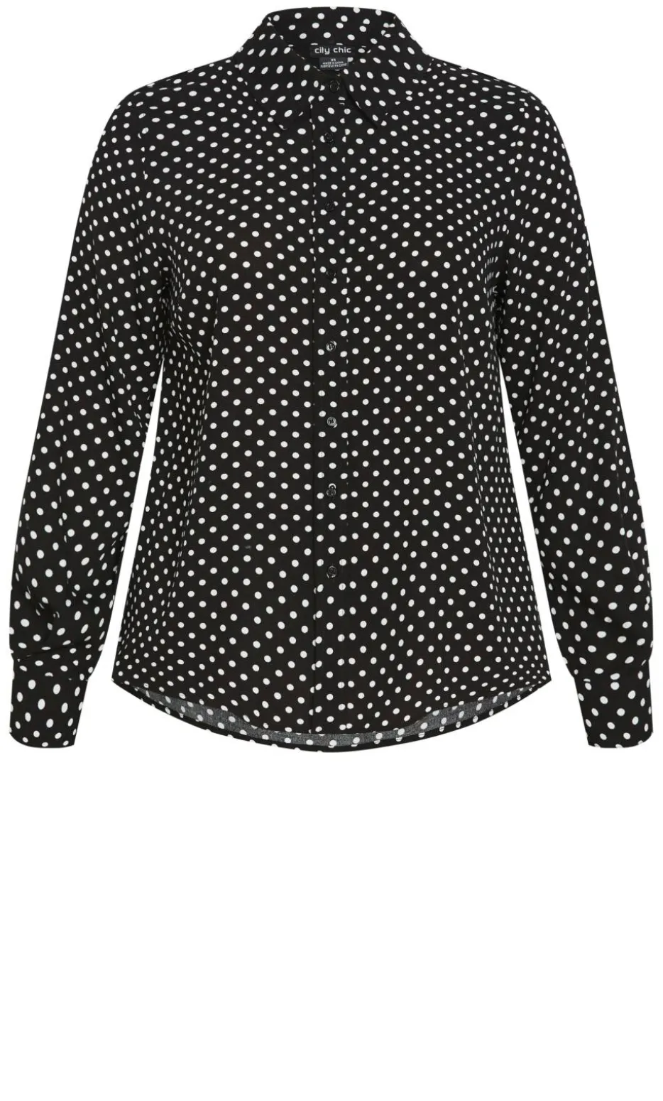 Hesper Mews Spot Shirt - black