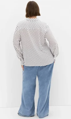 Hesper Mews Spot Shirt - white