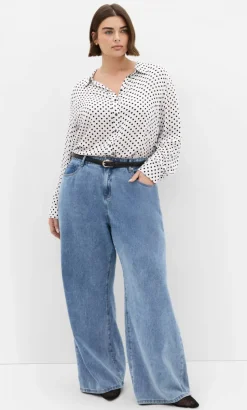 Hesper Mews Spot Shirt - white