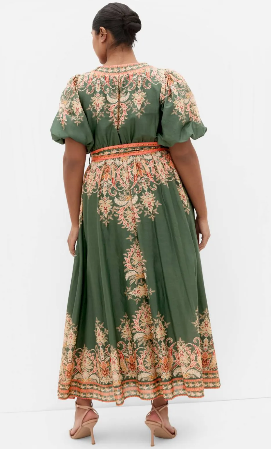 Higher Love Maxi Dress - forest green