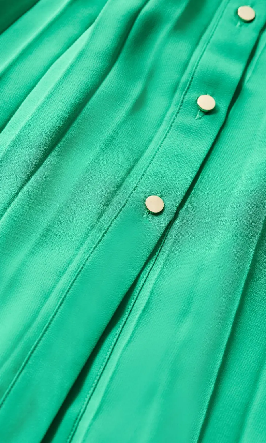 Honey Lane Pleat Midi Dress - kelly green