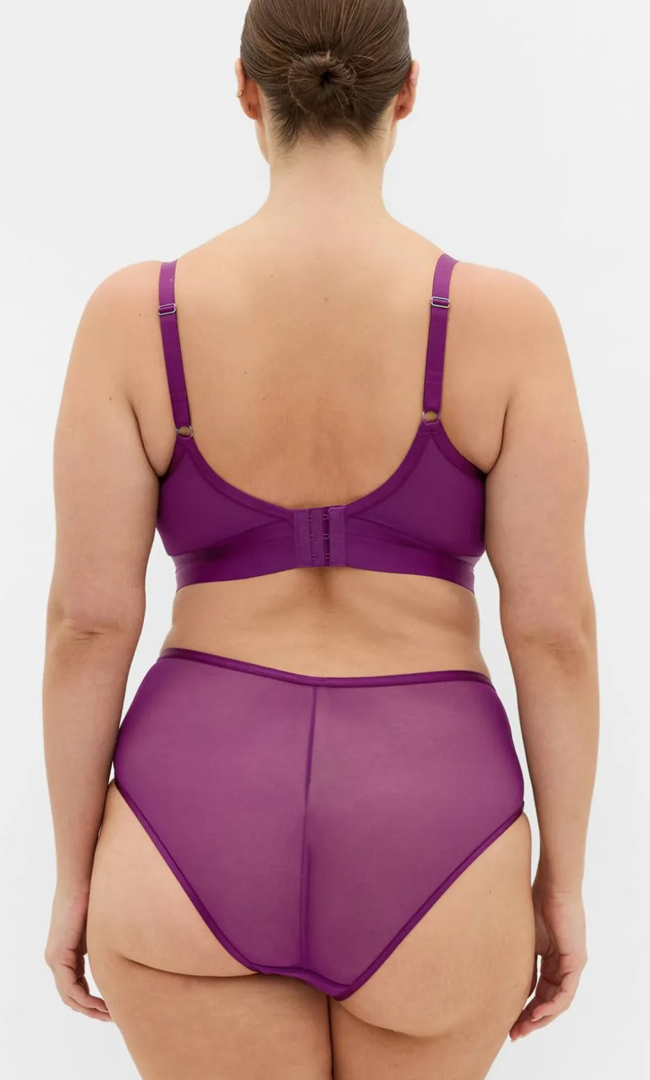 Ingrid Cheeky Brief - purple iris