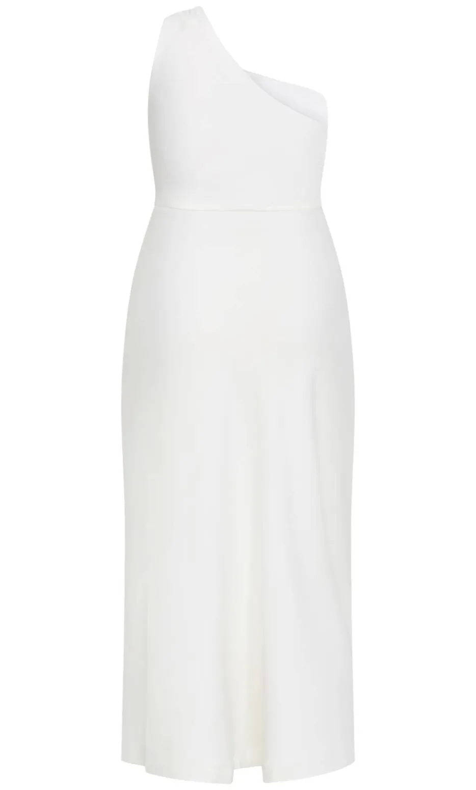 Jayne One Shoulder Maxi Dress - ivory