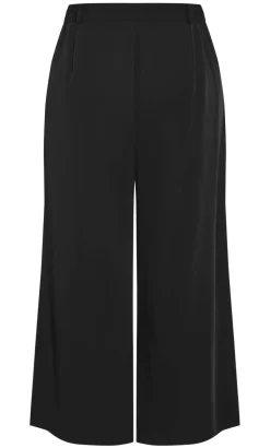 Jordan Wide Leg Petite Pant - black