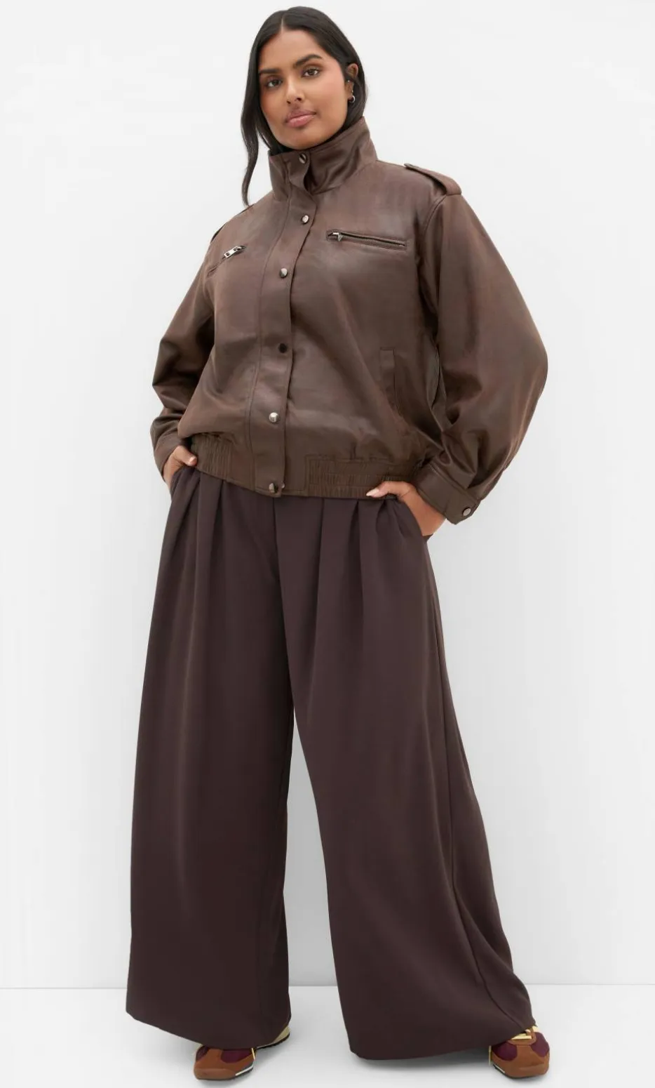 Jorja Bomber Jacket - chocolate