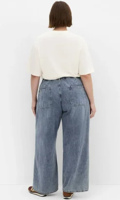 Jorja Wide Leg Denim Pant - light wash