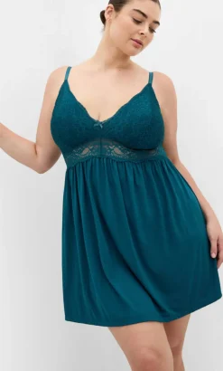 Juliette Chemise - teal