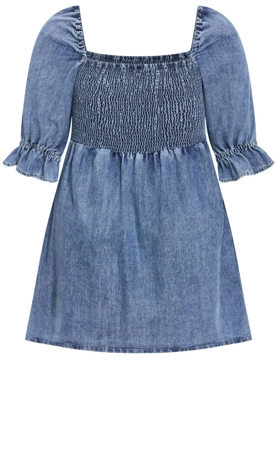 Kaitlyn Denim Mini Dress - light wash