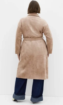 Kiara Longline Trench - caramel