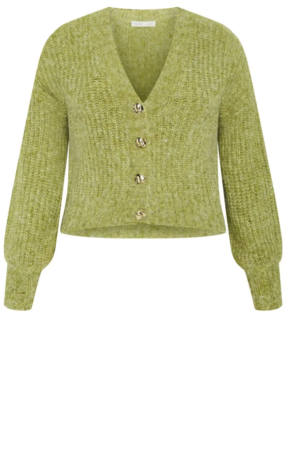 Kiara V Neck Cardigan - matcha