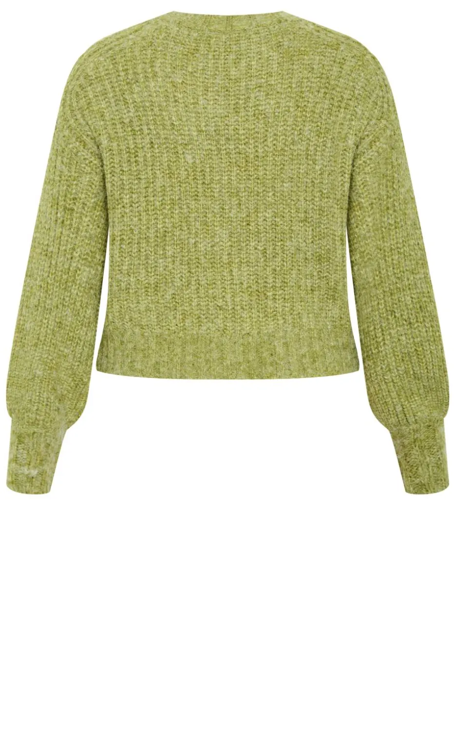 Kiara V Neck Cardigan - matcha