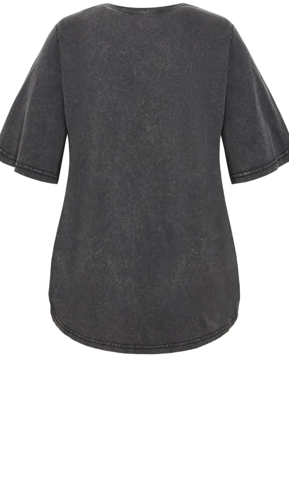 Kyra Cotton Tee - black wash