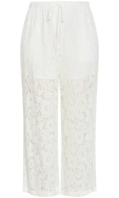 Lani Lace Pant - ivory