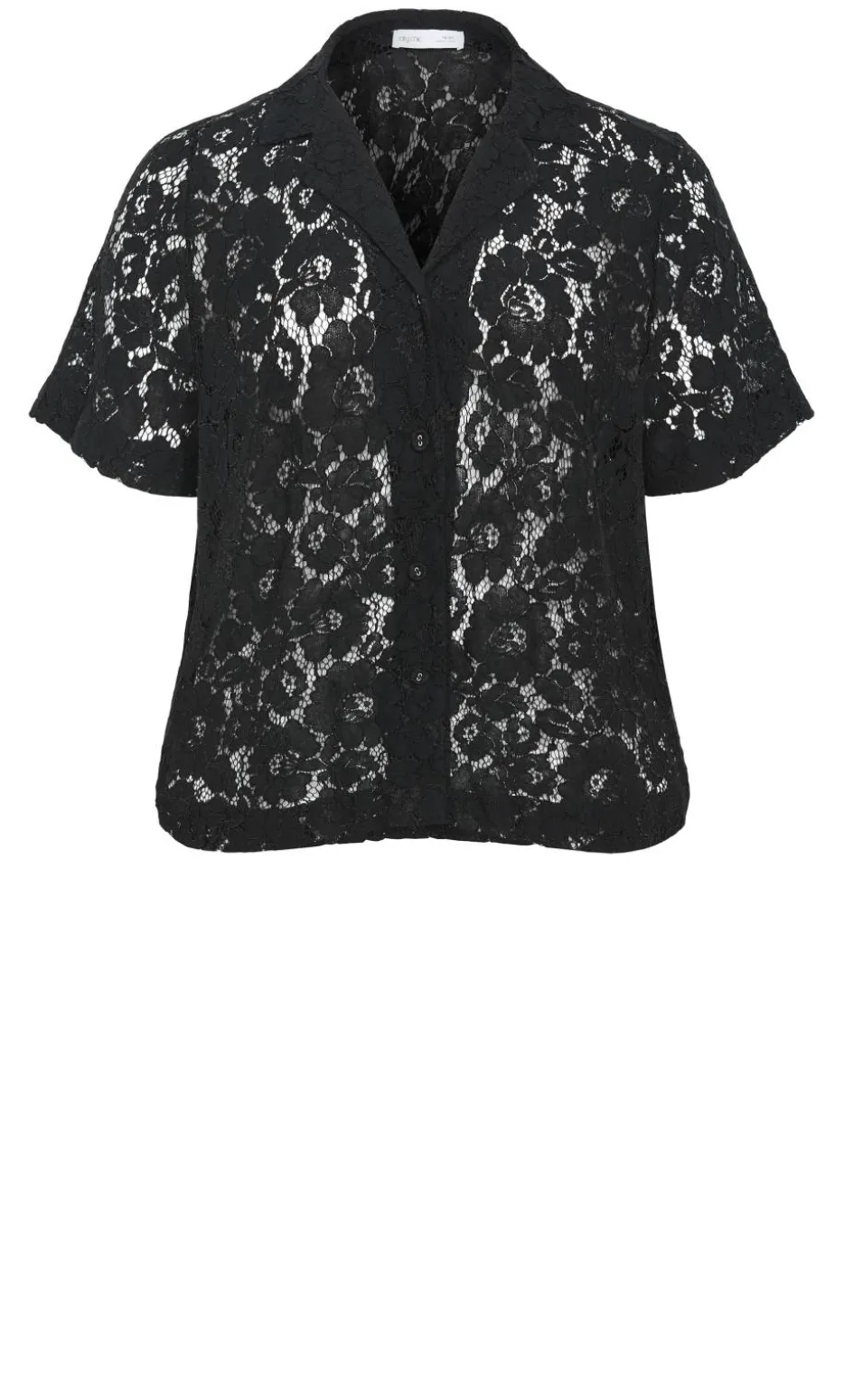 Lani Lace Shirt - black