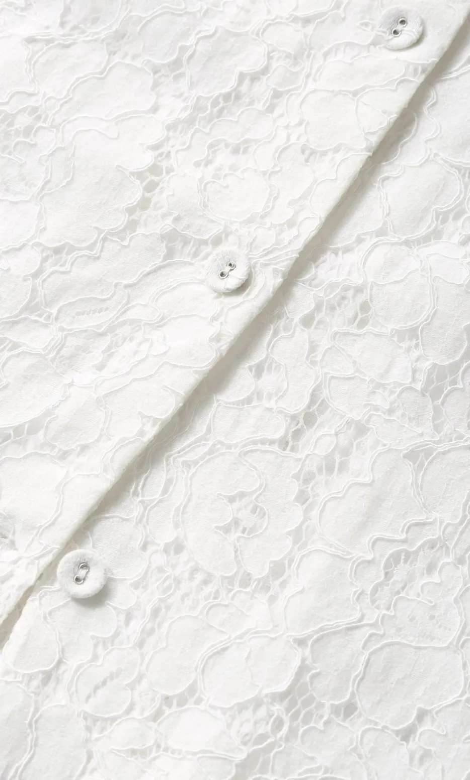 Lani Lace Shirt - ivory