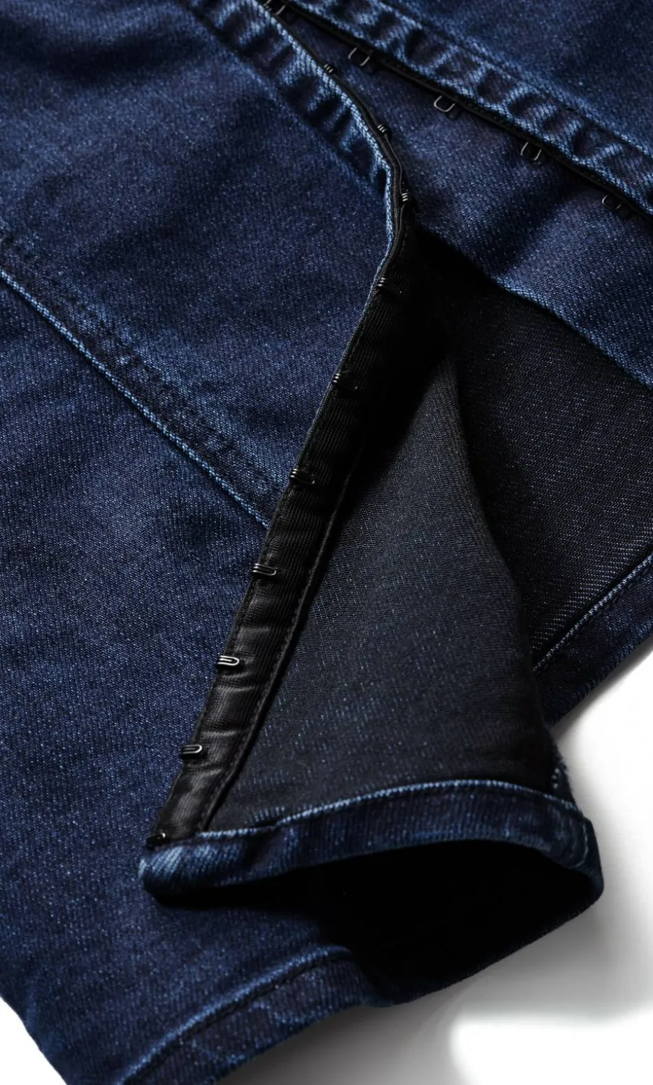 Lara Denim Corset Top - dark wash